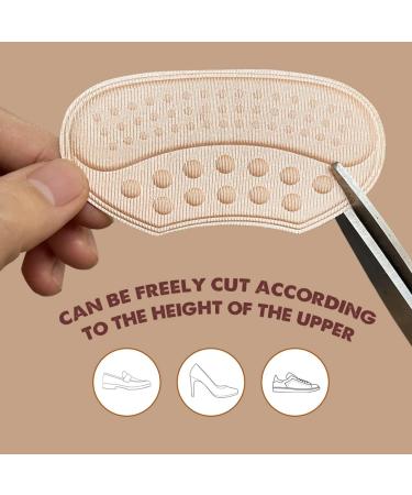 Women's Shoe Heel Grips & Pads - 4 Pairs for Comfort & Fit | Heel Protectors Inserts Liners - Buy Online on GoSupps.com