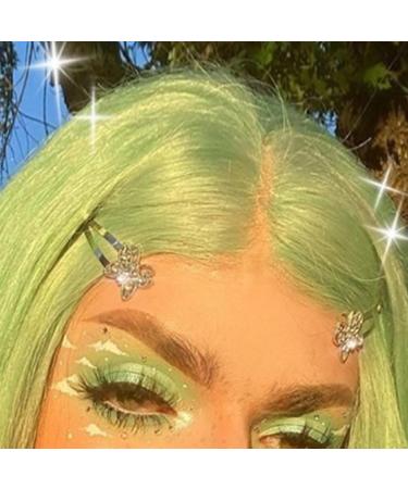 amangul Snap Hair Clip for Hot Girls Shinning Butterfly Barrettes with Decor Alloy Hair Barrettes for Teens Girls - Buy Online on GoSupps.com