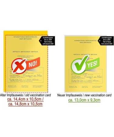 MTB More Energy Vaccination Card Cover - Foldable Clear Protective Pass Holder (13x9.3 cm) - Extra Compartment for Vaccination Passport - Durable & Matte Finish - Buy Online on GoSupps.com