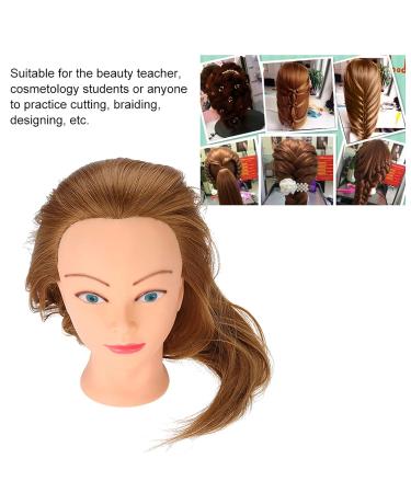 Professional Hairdressing Practice Head - Realistic Styling Tool for Salon Training & Window Displays - Buy Online on GoSupps.com