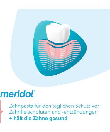 meridol Toothpaste Double Pack - 2x75ml (150ml) for Complete Oral Care - Buy Online on GoSupps.com