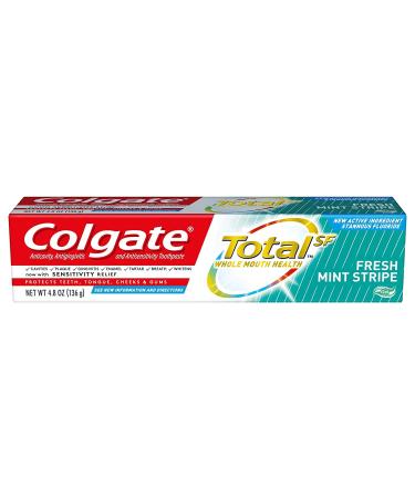 Colgate Total Toothpaste Stripe Gel  Mint  4.8 Ounce