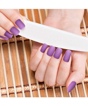 720pc 30 Sets Colorful Short Square False Nails - Matte Acrylic & Gel Press On, Full Cover Natural Nails for Women & Girls - Buy Online on GoSupps.com