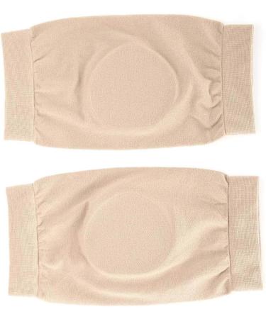 Soft Elastic Ankle Protection Sleeve Silicone Protective Pad Breathable Foot Heel Crack Sock Designed for Hockey Figure Roller - Buy Online on GoSupps.com