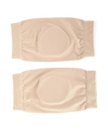 Padded Heel Socks - Soft Ankle Sleeve with Silicone Cushion for Heel Protection | Breathable & Comfortable - Buy Online on GoSupps.com