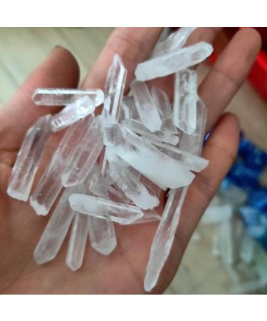 Natural Crystal Rough Natural Quartz Quartz Natural Transparent Column Decorative Tip DIY Process of Size Can be Used for (Size : 50g) (Size : 100g) - Buy Online on GoSupps.com