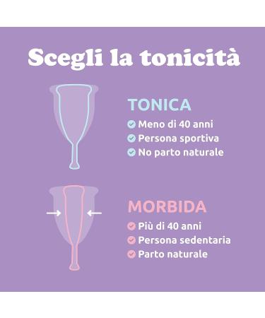 Rainbowcup Menstrual Cups - Soft Medical Silicone Colorful Size 2 Made in Italy - 2 Pack | Eco-Friendly & Comfortable - Buy Online on GoSupps.com