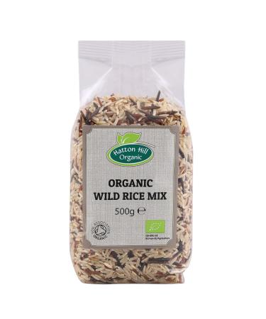 Organic Wild Rice Mix 500g by Hatton Hill Organic - Free UK Delivery - Buy Online on GoSupps.com