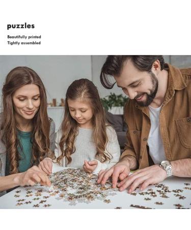1000 Piece Wooden Jigsaw Puzzles for Adults Kids Animal-Tiger in The Snow Intellectual Educational Game Difficult and Challenge Stay Home 100 Pieces - Buy Online on GoSupps.com