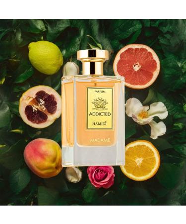 Hamidi ADDICTED MADAME Perfumes for Women & Men Long Lasting perfume 120ML (4 OZ) Unisex Perfume A Refreshing Eau de parfum Indulge In The Delicate Sweetness Of This Floral Fragrance - Buy Online on GoSupps.com