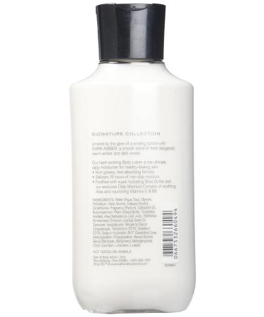 Bath Body Works Dark Amber Body Lotion 8.0 oz | Hydrating Moisturizer - Buy Online on GoSupps.com