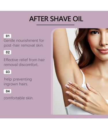  Raevior Women's After Shave Oil Gentle After-Hair Removal Care Smooth and Hydrated Skin Helps Prevent Ingrown Hairs & Dryness Soothing Shaving Oil for Women Daily Moisturizing Care (4 pcs) - Buy Online on GoSupps.com