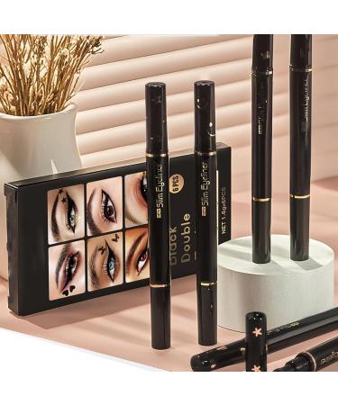  Tanxemery Stamp Eye Liner | 6-in-1 Pencil Pen with Precision Stamp Long-Lasting Makeup for Travel Parties and Events - Buy Online on GoSupps.com