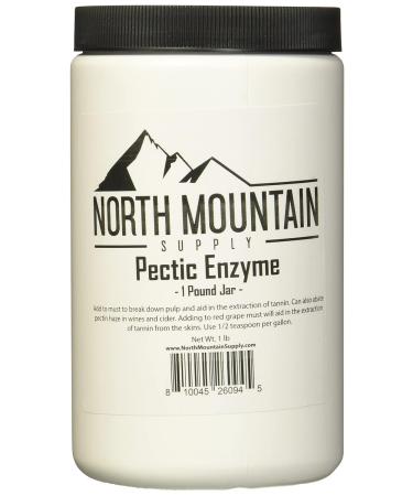 North Mountain Supply Pectic Enzyme - 1 Pound Jar - Buy Online on GoSupps.com