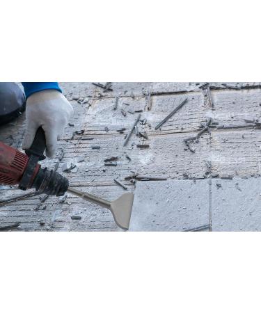 Firecore 3-Inch SDS Plus Cranked Bent Chisel Bit for Hammer Drill - Tile Removal Chisel for Concrete (3x6.5) -FS22365 - Buy Online on GoSupps.com