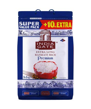 India Gate - Basmati Premium Rice - 1 x 5.5 kg