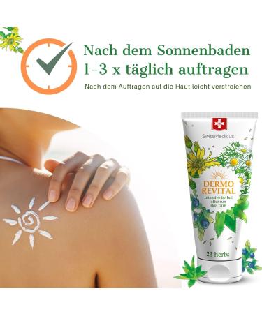 Swissmedicus DermoRevital Herbal Balm - 200ml for Skin Regeneration & Sun Damage Relief with Beta-Glucan - International Shipping - Buy Online on GoSupps.com