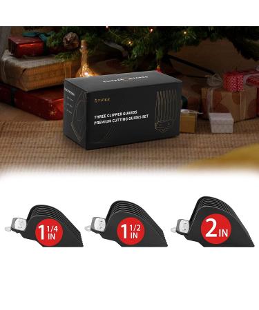 Wahl Clipper Guards Set - NO.16, NO.12, NO.10 Premium Hair Clippers Trimmers with Metal Clip - 1 & 1/4, 1 & 1/2, 2 - Fits Most Size Wahl Clippers Cutting Guide Combs - 3-Piece Set, Black - Buy Online on GoSupps.com