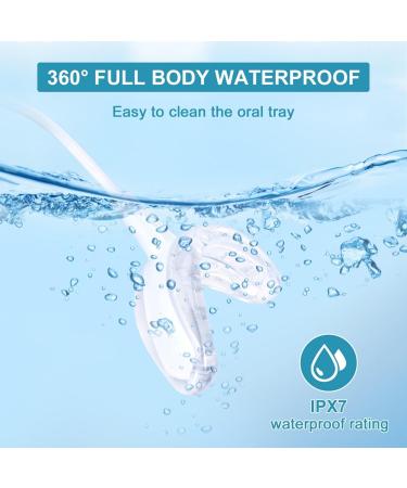 Blisstaar Professional Teeth Whitening Kit - Fast 20-Minute At-Home Whitening System with 16x LED Lamp & 5 Bleach Gels for Bright White Teeth - Buy Online on GoSupps.com