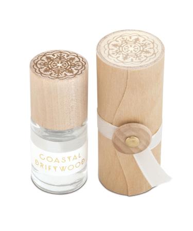 Skeem Print Block Rollerball Perfume - Coastal Driftwood - Natural Ingredients - Travel Perfume Mini Perfume Oil (.5 fl oz)