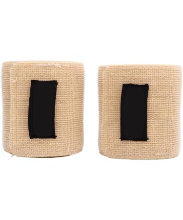 Elastic Bandage Wrap 2pcs Soft Texture Elastic Bandage Tape Excellent Flexibility Nylon Tear Improve Varicose Veins for Liposuction (Skin Color) - Buy Online on GoSupps.com