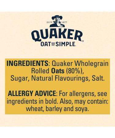 Quaker Oats So Simple Banana 10 x 348 g - Buy Online on GoSupps.com