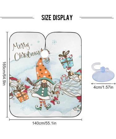 Waterproof Barber Cape | Magic Gnomes & Cheetah Haircut Bib for Men & Women | Unisex Hair Cutting Cape - Buy Online on GoSupps.com