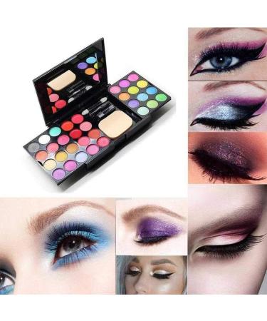 39 Color Eyeshadow Palette with Lip Gloss, Blush, Brushes - Highly Pigmented Makeup Palette - Buy Online on GoSupps.com
