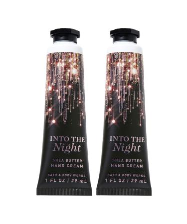Bath & Body Works Shea Butter Hand Cream Travel Size1.0 Fluid Ounce 2-Pack (Into The Night) - Buy Online on GoSupps.com