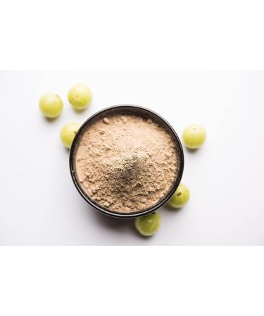 Organic Amla Powder (Amalaki) - 16oz Resealable Bag - Indian Gooseberry - Cooking, Smoothies, Tea - U.S. Wellness Naturals - Buy Online on GoSupps.com