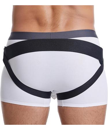 CCXRC Breathable Ergonomic Truss Belt for Men | Postoperative Support & Removable Upholstery for Inguinal Hernia Relief - Buy Online on GoSupps.com