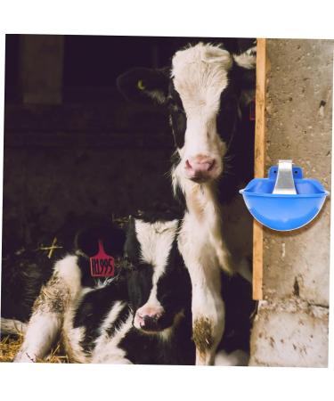 GANAZONO Farm Automatic Drinking Fountain Livestock Animals Waterer Stainless Sink Drinking Cup Large Plastic - Buy Online on GoSupps.com