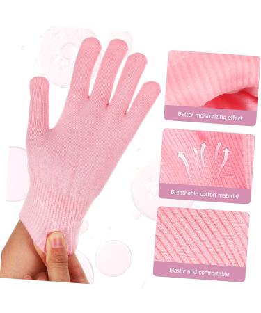 FRCOLOR Moisturizing Cover 4 Sets Spa Moisturizing Socks Skin Cotton Gloves Moisturizing Gloves Overnight - Buy Online on GoSupps.com