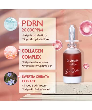 DR.ROSA PDRN Lifting Serum | Firming & Revitalizing Korean Skincare | Helps Improve Skin Elasticity & Radiance | Vegan & Cruelty-Free - Buy Online on GoSupps.com