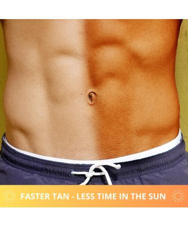 Chilli Wear Glow Golden Sunbed Tanning Accelerator (190 ml) - Effective in Sunbeds & Outdoors for Natural Healthy Tan with Premium Natural Ingredients - Buy Online on GoSupps.com