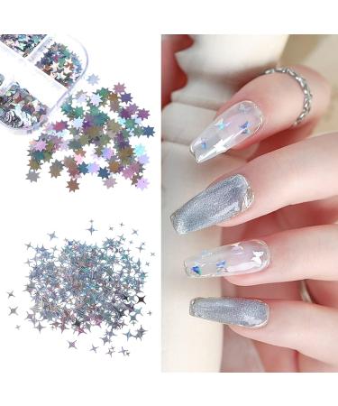 Star Colorful Confetti Sticker Nail Art Mermaid Sequins Nail Glitter - Buy Online on GoSupps.com