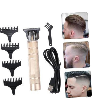FRCOLOR Hair Trimmers men edgers for men trimmer for men electric trimmer cordless trimmer beard trimmers for men men's trimmer electric man Beard Trimmer 14.5X4.2X2.5cm Golden - Buy Online on GoSupps.com