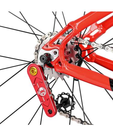 MUQZI Single Speed Chain Tensioner - Aluminum Alloy Adjustable Guide for MTB Road Cycling - Black - Buy Online on GoSupps.com