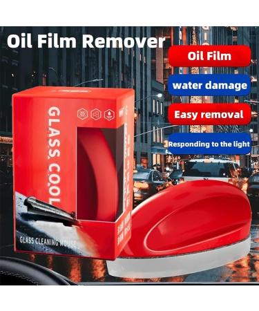 Glass Cool Glass Cool Windshield Cleaner Powerful Windshield Cleaner & Oil Film Remover Car Glass Cleaning Mouse for All Glass Surfaces (3pcs) - Buy Online on GoSupps.com