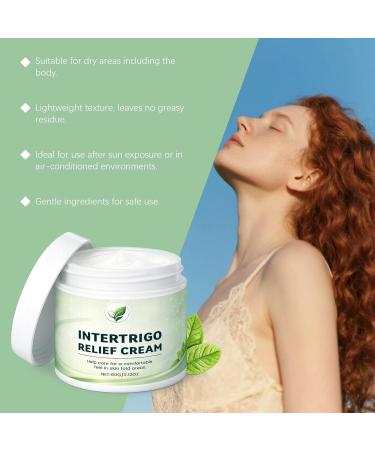 CleJoy Intertrigo cream Skin Fold Barrier Formula for Soothing & Protection Delivers Moisture & Friction Defense with Fast-Absorbing Non-Greasy Cream for Lasting Relief (2 PCS - Buy Online on GoSupps.com