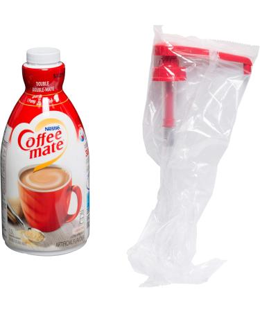 COFFEE-MATE Liquid Coffee Creamer Lactose Free Double-Double No Refrigeration 1.5 Liter Pump Bottle (2-Pack) - Buy Online on GoSupps.com