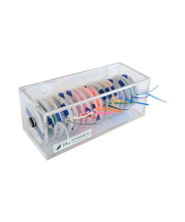 J&J Ortho Orthodontic Elastic Power Chain Dispenser Reel Box with Lid - Buy Online on GoSupps.com