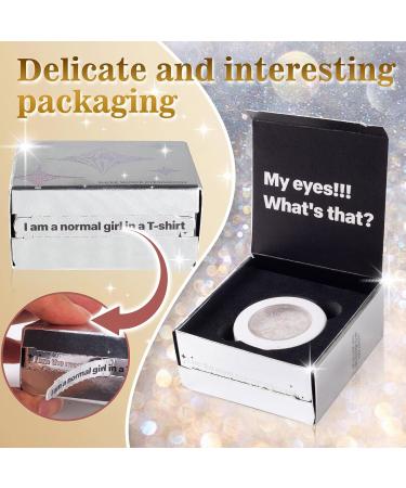Glitter Eyeshadow - Pearly White Eyeshadow | 2.5g Shimmering Illuminating Powder Palette Pressed White Pearl for Face Cheek and Body Makeup for Women - Buy Online on GoSupps.com