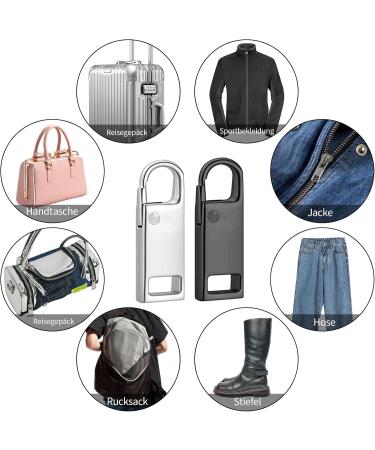 12-Piece Metal Zipper Repair Set - Universal Replacement for Suitcases Jackets Backpacks & Bags - Buy Online on GoSupps.com