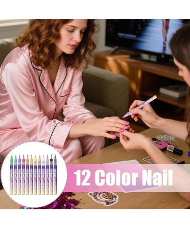  Fellflying Nail Pens Quick Drying Fine Art Paint Liner - Gel Polish Pen Kit - For Girls Adults Women Beginners - Buy Online on GoSupps.com