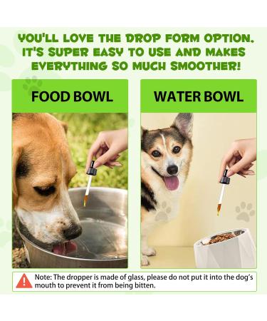 Probiotics for Dogs 2 Oz Natural 3 in 1 Dog Probiotic Drops Dog Probiotic Supplements Supports Gut Health Itchy Skin Allergies Liquid Probiotics for Dogs for All Ages and Breeds Dogs - Buy Online on GoSupps.com