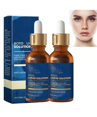 Boto-X Serum Boto-X Stock Liquid Solution Boto-X Face Serum Anti Aging Serum for Face Face Tightening Serum Hyaluronic Acid Serum Brightening & Firming Serum Skincare for Reduce Fine Lines