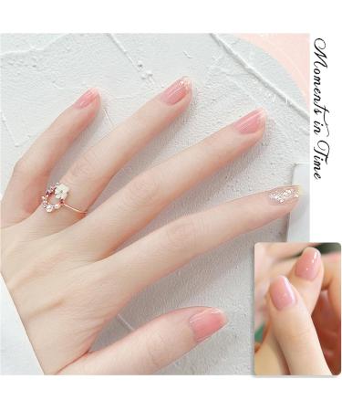 Pink Nail Polish Light Pink Nail Varnish Long Lasting & Chip Resistant Nail Polish Highly Pigmented Baby Pink Nail Gel Quick Dry Nail Polish for Art Manicure DIY at Home - Buy Online on GoSupps.com