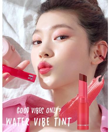 HOLIKA HOLIKA Water Vibe Tint - Long Lasting Transfer Proof Lip Stain & Cheek Color | Vivid Juicy Shades (0.1oz/2g - Buy Online on GoSupps.com