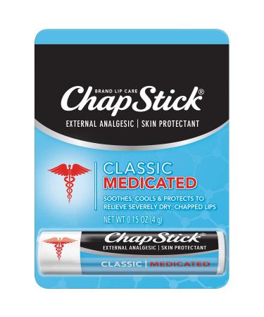 ChapStick Lip Balm Medicated 0.15 oz (Pack of 5)